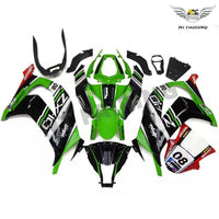 NT Aftermarket Injection ABS Plastic Fairing Fit for ZX10R 2011-2015 Green White Black N016