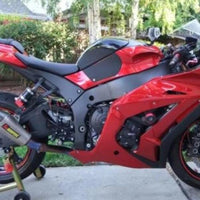 NT Aftermarket Injection ABS Plastic Fairing Fit for ZX10R 2011-2015 Red Black C0001