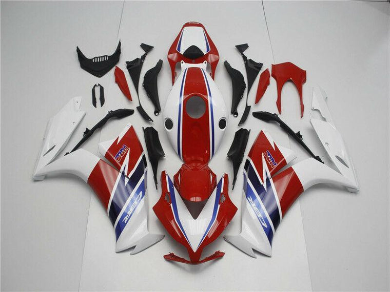 US STOCK NT Aftermarket Injection ABS Plastic Fairing Fit for CBR1000RR 2012-2016 Red White Blue N026 Available in CA