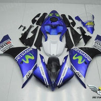 NT Aftermarket Injection ABS Plastic Fairing Fit for YZF R1 2012-2014 Blue White Black N002