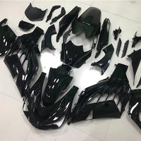 US STOCK NT Aftermarket Injection ABS Plastic Fairing Fit for ZX14R 2012-2024 Glossy Black N005 Available in CA