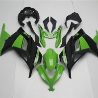 NT Aftermarket Injection ABS Plastic Fairing Fit for EX300 2013-2017 Green Black N001