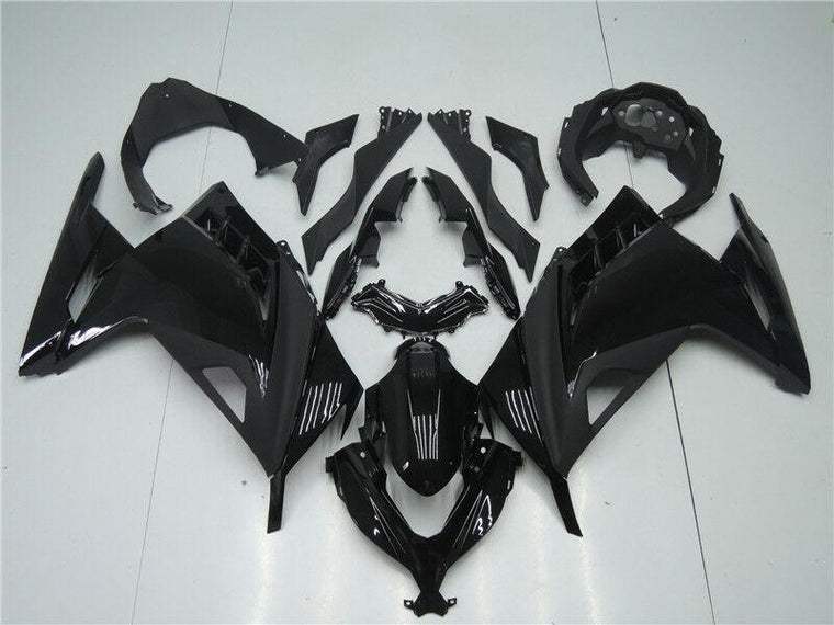 NT Fairing Fit for Kawasaki 2013-2017 EX300 N003- Glossy Black | ABS Injection, US Stock