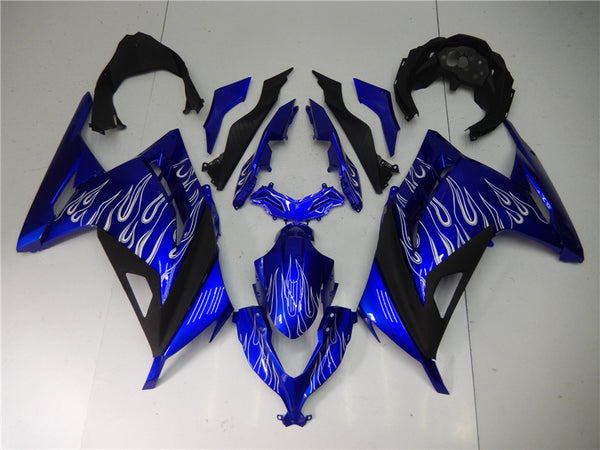 NT Aftermarket Injection ABS Plastic Fairing Fit for EX300 2013-2017 Blue White Black N009