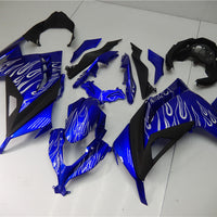 NT Aftermarket Injection ABS Plastic Fairing Fit for EX300 2013-2017 Blue White Black N009
