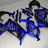 NT Aftermarket Injection ABS Plastic Fairing Fit for EX300 2013-2017 Blue White Black N009