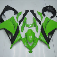 NT Aftermarket Injection ABS Plastic Fairing Fit for EX300 2013-2017 Green Black N010