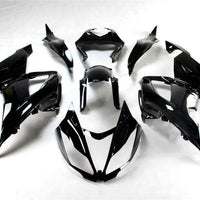 NT Aftermarket Injection ABS Plastic Fairing Fit for ZX6R 636 2013-2018 Glossy Black N001