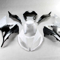 NT Aftermarket Injection ABS Plastic Fairing Fit for ZX6R 636 2013-2018 White Black N002