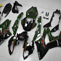 Fit for BMW 2015-2016 S1000RR Green Black Injection Mold Fairing Plastic N001