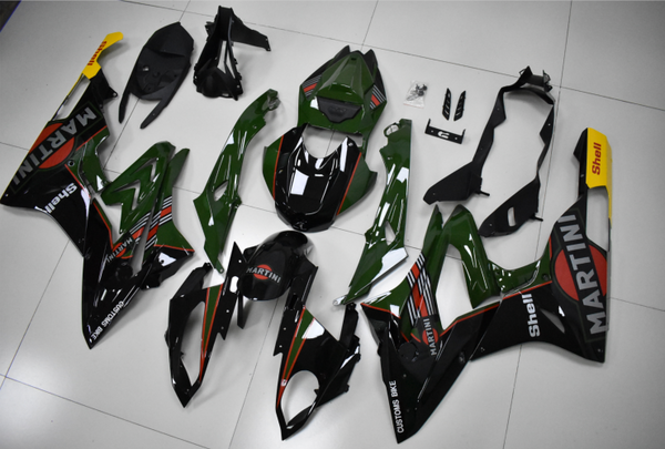 Fit for BMW 2015-2016 S1000RR Green Black Injection Mold Fairing Plastic N001