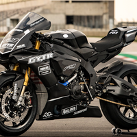 NT Aftermarket Injection ABS Plastic Fairing Fit for YZF R1 2015-2019 Black White N0001