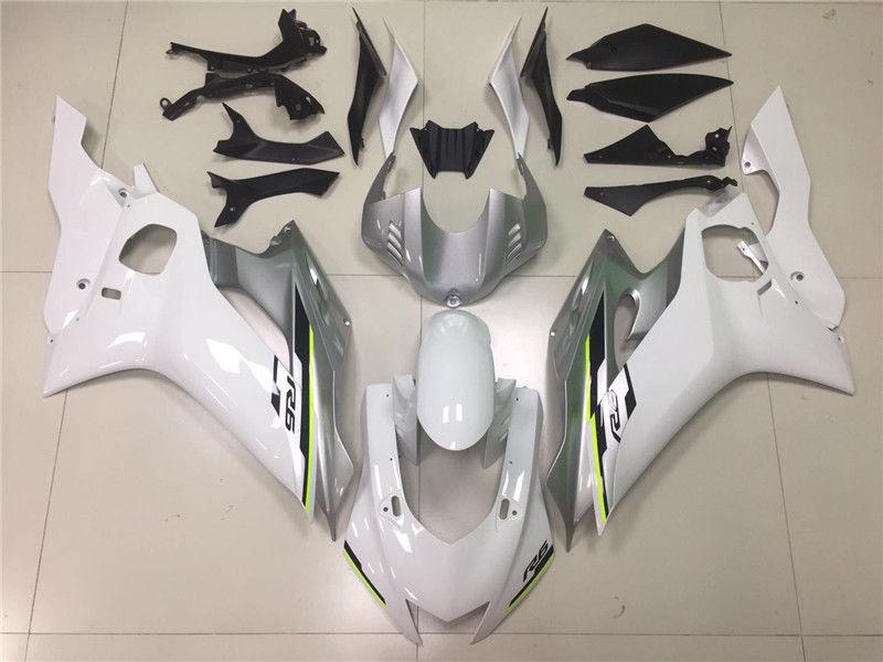 NT Fairing Fit for Yamaha 2017-2021 YZF-R6 N001- White Silver | ABS Injection