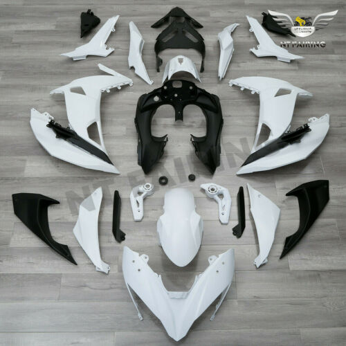 NT Fairing Fit for Kawasaki 2017-2019 EX650R Unpainted | ABS Injection