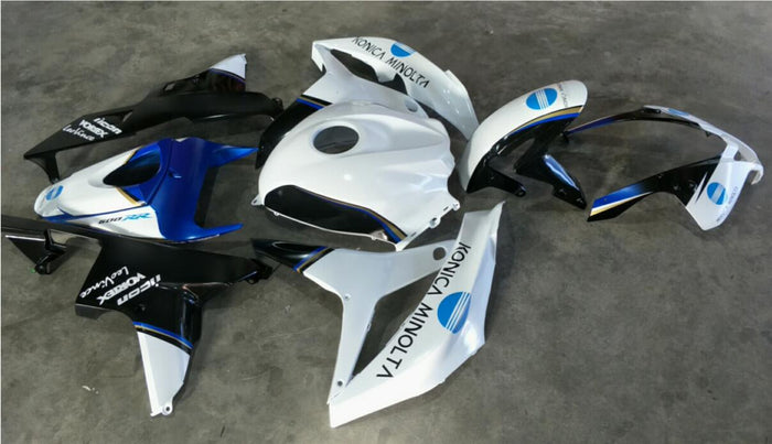 NT Aftermarket Injection ABS Plastic Fairing Fit for CBR600RR 2007-2008 Blue Black White N1977