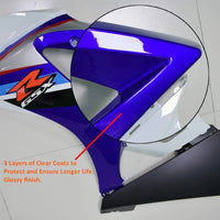 NT Aftermarket Injection ABS Plastic Fairing Fit for YZF R6 2008-2016 Blue Silver