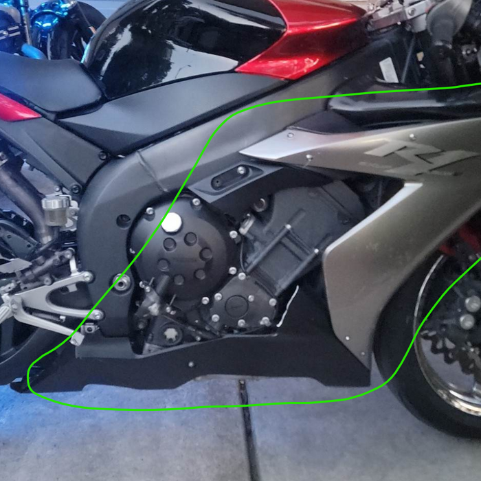 NT Aftermarket Injection Fairing Kit Fit for YZF R1 2004-2006 Custom Right Side