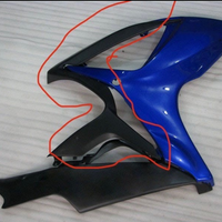 NT Aftermarket Injection ABS Plastic Part Fairing Fit for GSXR 600/750 2006-2007