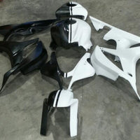 NT Aftermarket Injection ABS Plastic Fairing Fit for CBR600RR 2007-2008 Black White N2070