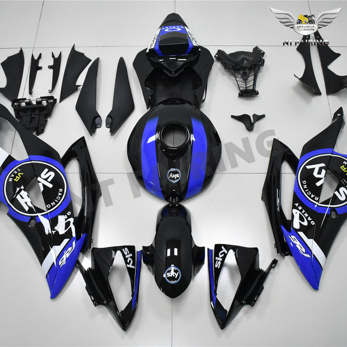 NT Aftermarket Injection ABS Plastic Fairing Fit for YZF R6 2008-2016 Blue Black PT05