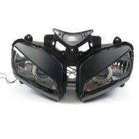 Front Motorcycle Headlight HALO Red Angel Eye Fit Honda 2004-2007 CBR1000RR