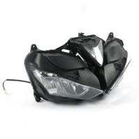 Front Motorcycle Headlight HALO Blue Angel Eye Fit Yamaha 2014-2018 YZF R25 R3