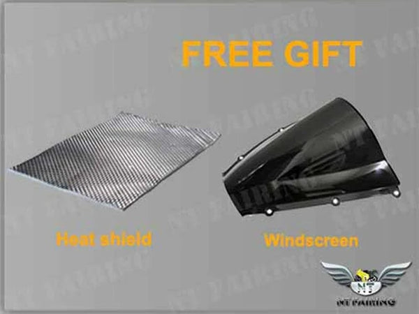 NT Injection Plastic Fairing Kit Bodywork Fit for  EX650R 2020-2025 Glossy Black N001