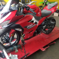 NT Aftermarket Injection ABS Plastic Fairing Fit for EX400 2018-2023 Red Black N0002