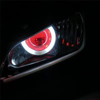 Front Motorcycle Headlight HALO Red Angel Eye Fit Honda 2003-2006 CBR600RR F5