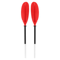 Fishing Kayak Paddle with 217cm/86in Aluminum Alloy Shaft Kayaking Boating Oar for Inflatable Kayaks