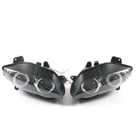 Front Motorcycle Headlight HALO Red Angel Eye Fit Yamaha 2004-2006 YZF R1