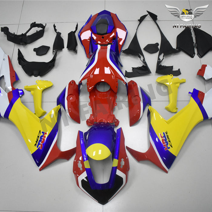 NT Aftermarket Injection ABS Plastic Fairing Fit for CBR1000RR 2017-2023 Blue Yellow Red PT02