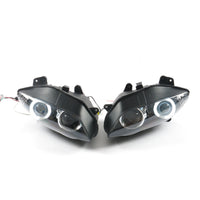 Front Motorcycle Headlight HALO Red Angel Eye Fit Yamaha 2004-2006 YZF R1