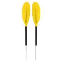 Fishing Kayak Paddle with 217cm/86in Aluminum Alloy Shaft Kayaking Boating Oar for Inflatable Kayaks