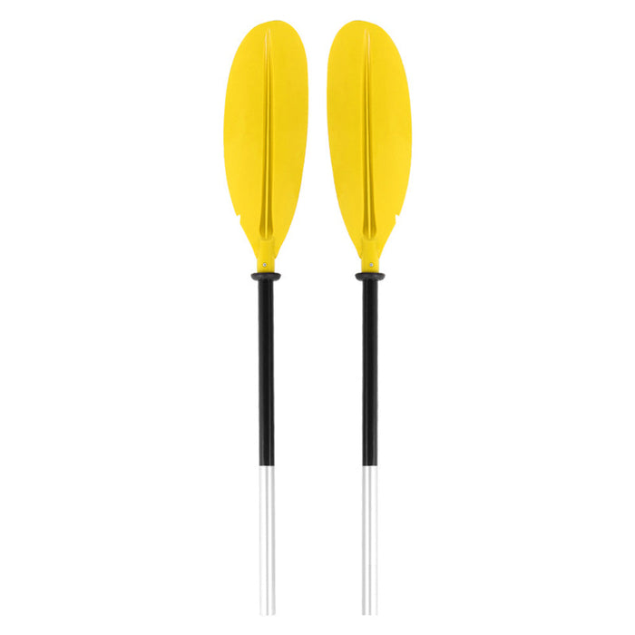 Fishing Kayak Paddle with 217cm/86in Aluminum Alloy Shaft Kayaking Boating Oar for Inflatable Kayaks