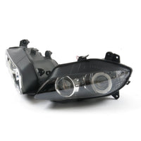 Front Motorcycle Headlight HALO Red Angel Eye Fit Yamaha 2004-2006 YZF R1