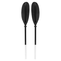 Fishing Kayak Paddle with 217cm/86in Aluminum Alloy Shaft Kayaking Boating Oar for Inflatable Kayaks