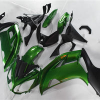NT Injection ABS Plastic Fairing Fit for Ninja 2012-2016 650R ER6F Green N007