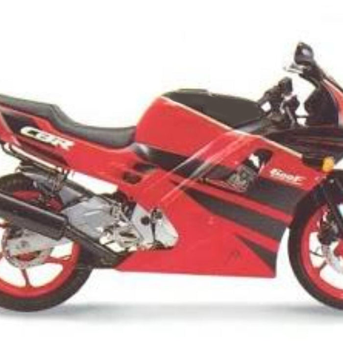 NT Aftermarket ABS Plastic Fairing Fit for CBR600 F2 1991-1994 Red Black N0001