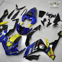 NT Aftermarket Injection ABS Plastic Fairing Fit for YZF R1 2007-2008 Blue Shark PT04