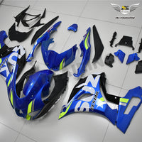 NT Aftermarket Injection ABS Plastic Fairing Fit for GSXR 1000 2017-2025 Blue White Green PT03