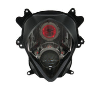 Front Motorcycle Headlight HALO Red Angel Eye Fit  2007-2008 GSXR1000