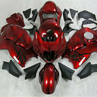 NT Aftermarket Injection ABS Plastic Fairing Fit for GSXR 1300 Hayabusa 1997-2007 Red Black N0001