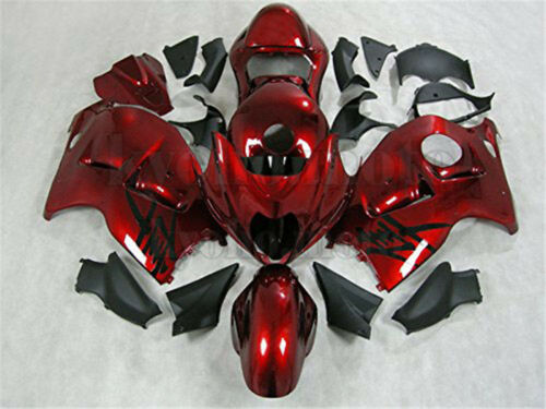 NT Aftermarket Injection ABS Plastic Fairing Fit for GSXR 1300 Hayabusa 1997-2007 Red Black N0001