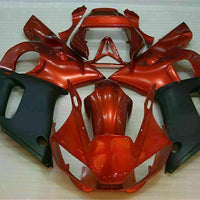 NT Aftermarket Injection ABS Plastic Fairing Fit for YZF R6 1998-2002 Orange Black N007