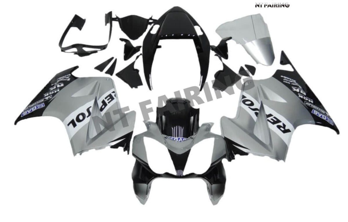 NT Fairing Fit for Honda 1998-2001 VFR800 N001- Gray White Black | ABS