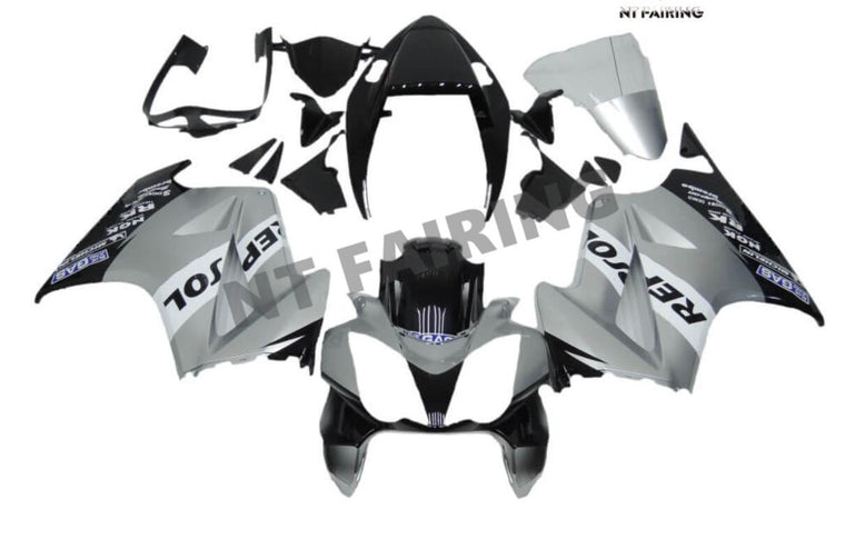 NT Fairing Fit for Honda 1998-2001 VFR800 N001- Gray White Black | ABS Injection