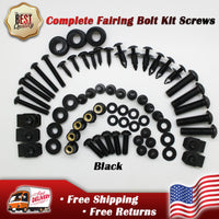Complete Fairing Bolts Kit Fit for  GSXR 600 750 gsxr1000 TL1000R 1998-2008 haybusa Black Red Green Silver Blue Gold