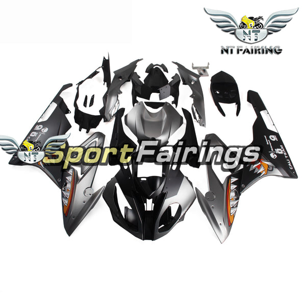 Fit for BMW 2015-2016 S1000RR Gray Black Injection Mold Fairing Plastic N002
