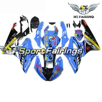Fit for BMW 2015-2016 S1000RR Blue Black Injection Mold Fairing Plastic N003